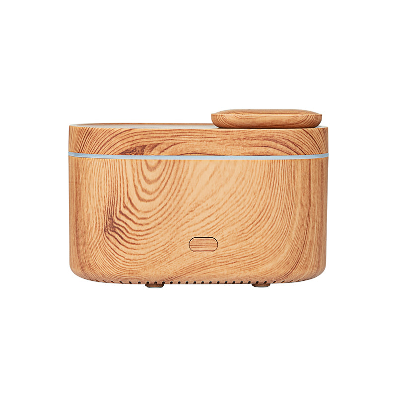 Creative Wood Grain L16 Aroma Diffuser - Ultrasonic Humidifier for Home and Office
