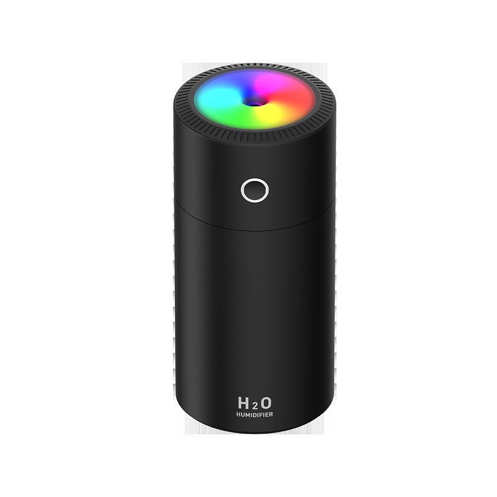 New Rainbow Cup Humidifier: Mini Desktop Spray Air USB Car Mounted Humidifier