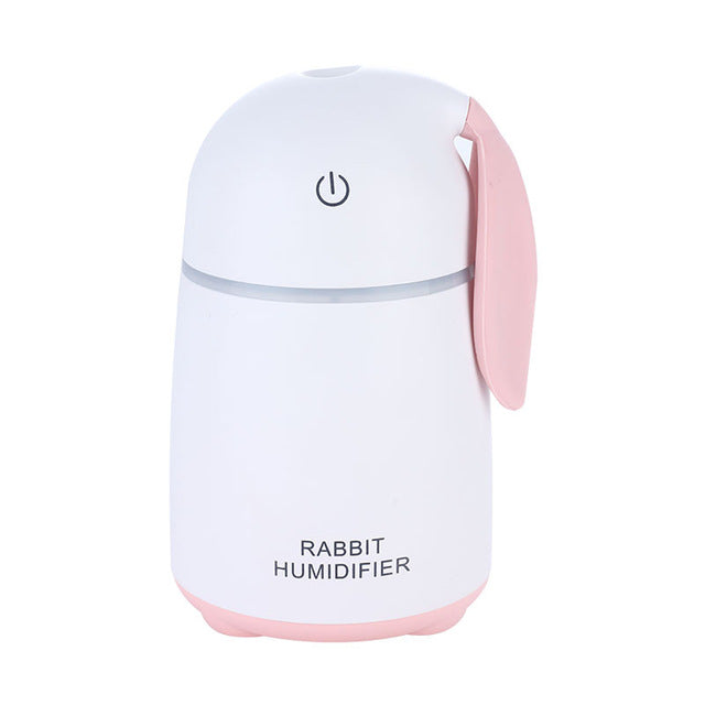 USB Ultrasonic Rabbit Car Humidifier - Fresh Air Purifier