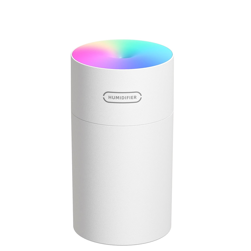 USB Air Humidifier Colorful Cup Mini Aroma Water Diffuser with LED Light