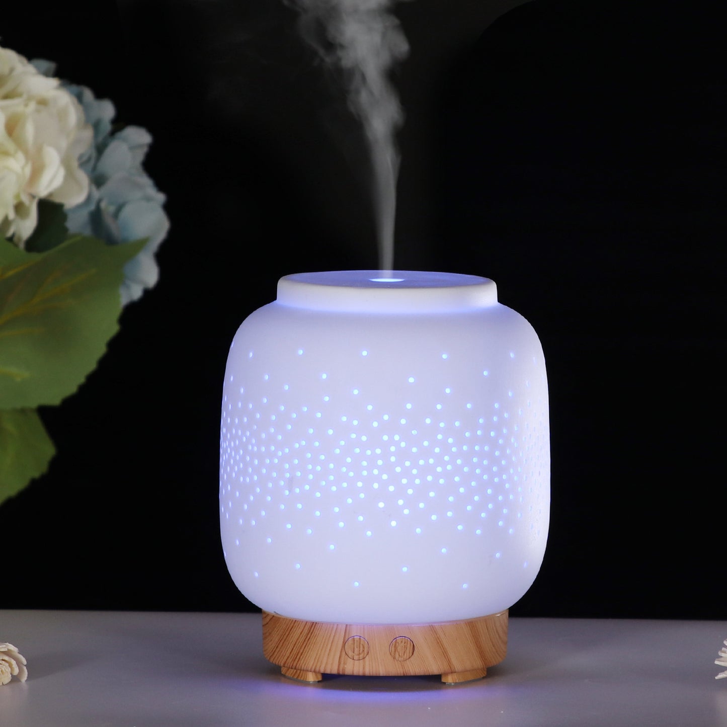 Ceramic Aroma Diffuser 100ml - Low Noise Humidifier & Air Purifier