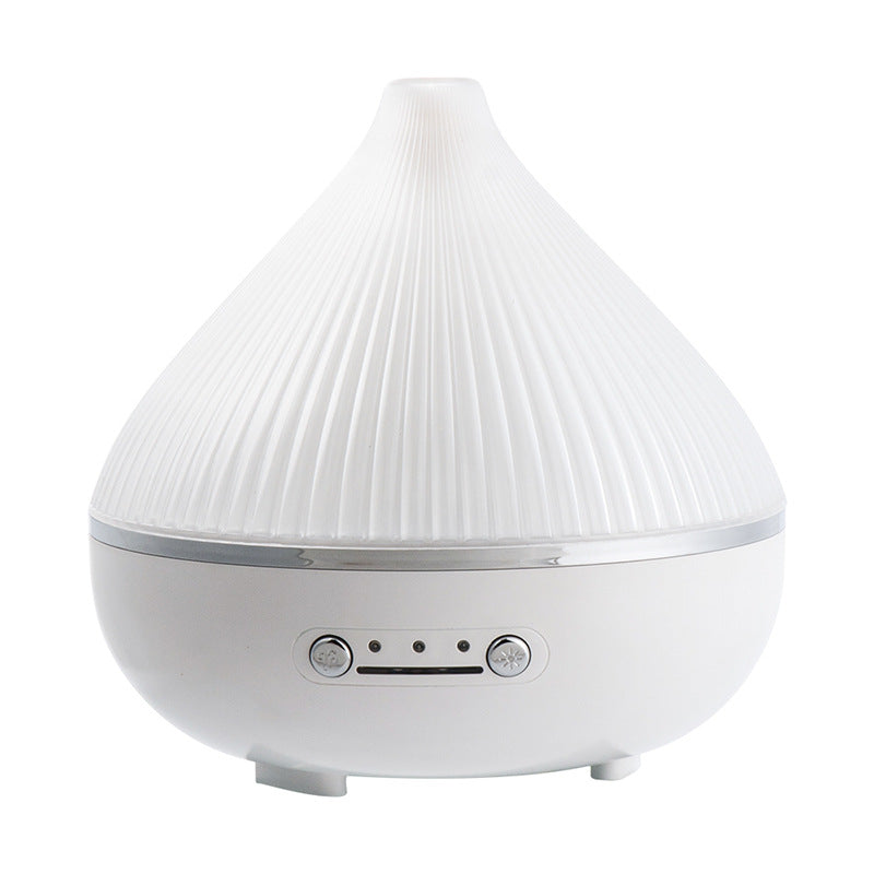 Desktop Wood Grain Humidifier & Aroma Diffuser - Multicolor Night Light