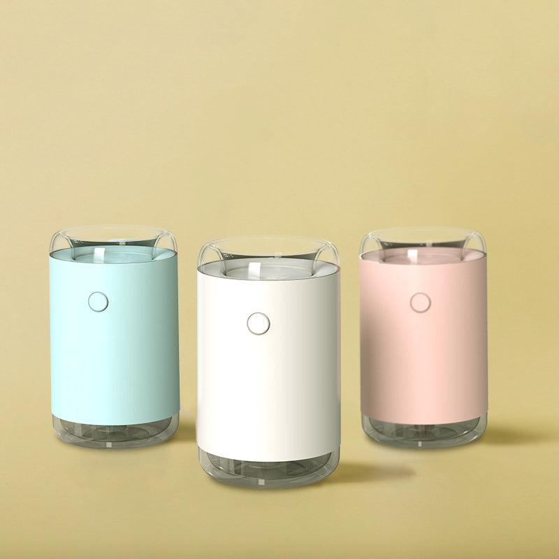 Creative Cylindrical Portable Silent USB Car Humidifier & Air Purifier