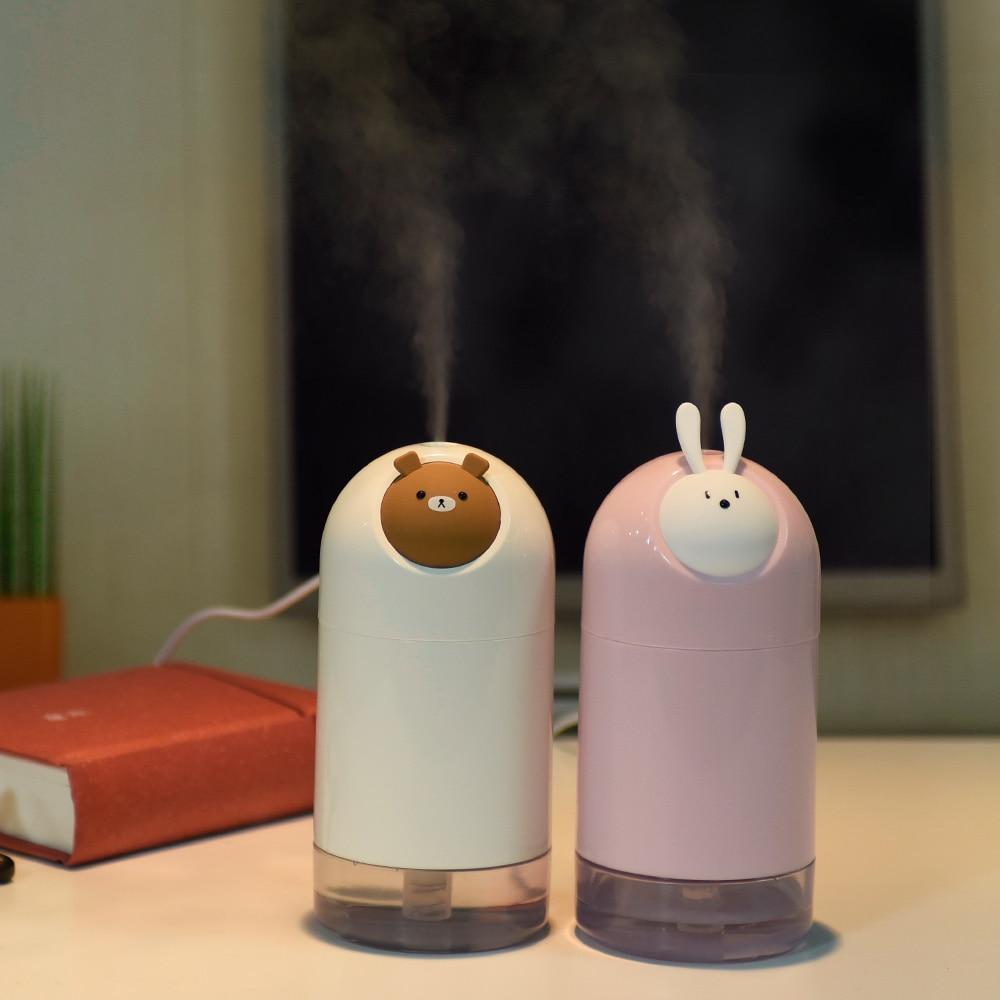 USB Aromatherapy Ultrasonic Air Humidifier and Essential Oil Diffuser