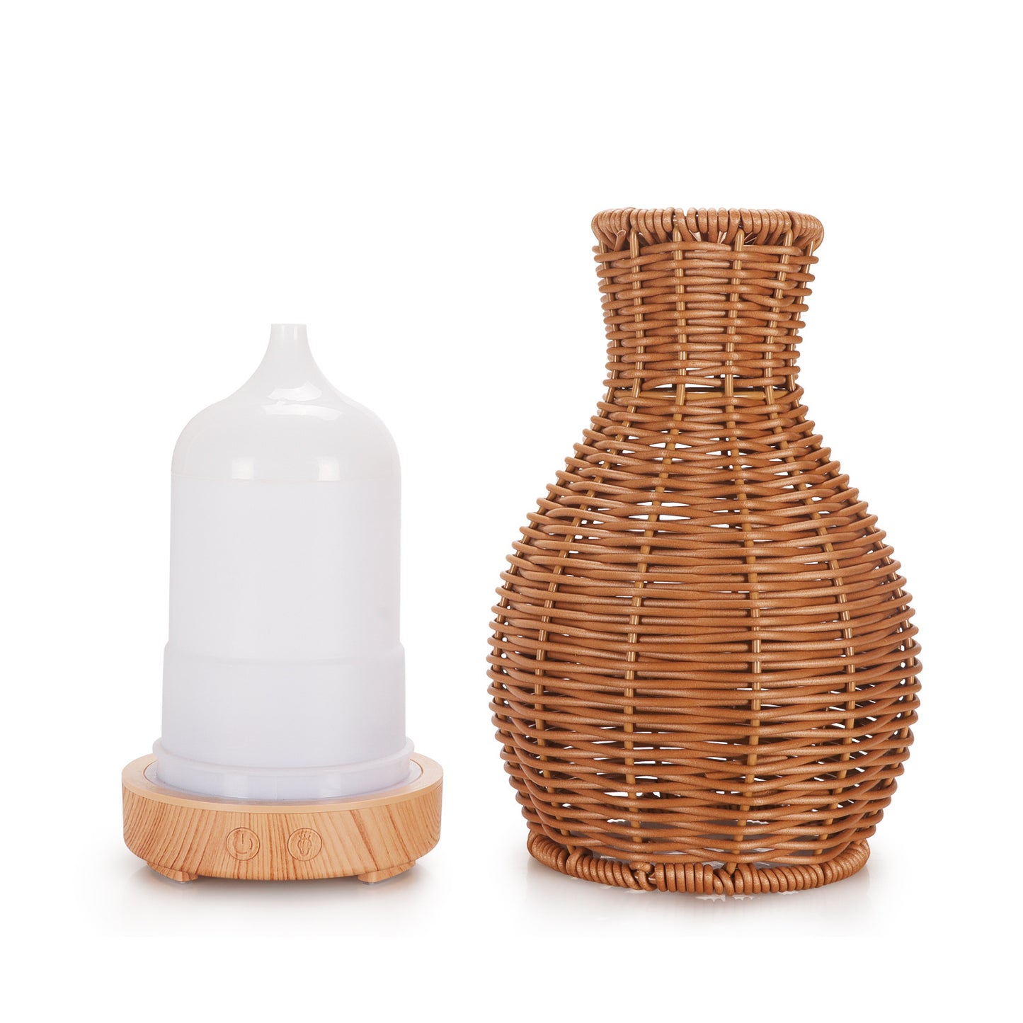 Rattan Hollow Humidifier - Portable Air Fragrance Machine