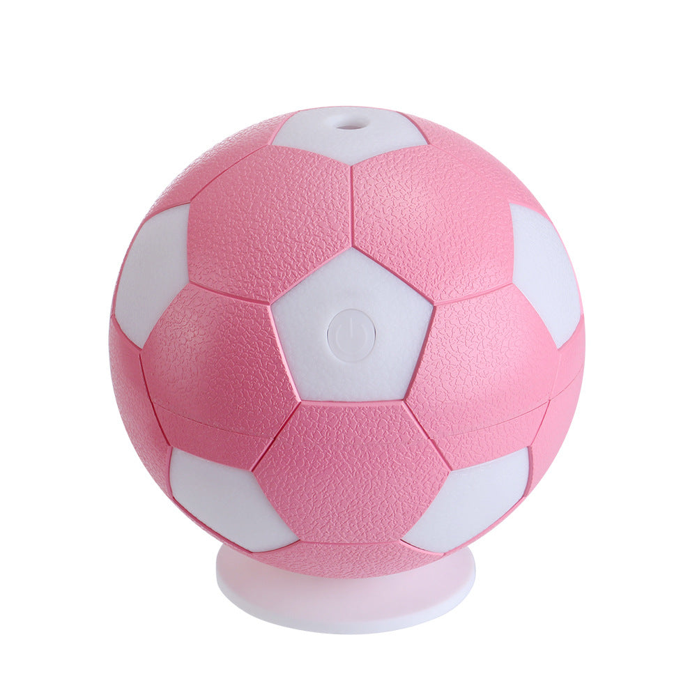 Football Humidifier - Mini USB Ultrasonic Aromatherapy Air Atomizing Humidifier for Home and Car