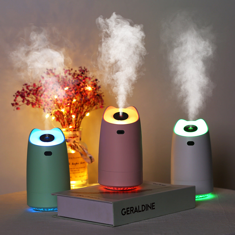 USB Mini Humidifier - Portable Mute with Large Capacity for Air Hydration and Purification