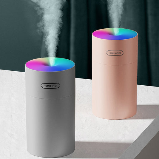 USB Air Humidifier Colorful Cup Mini Aroma Water Diffuser with LED Light