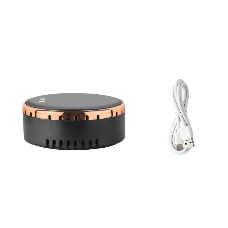 Solar Powered Air Purifier for Home and Car - Negative Ion Odor Removal Device