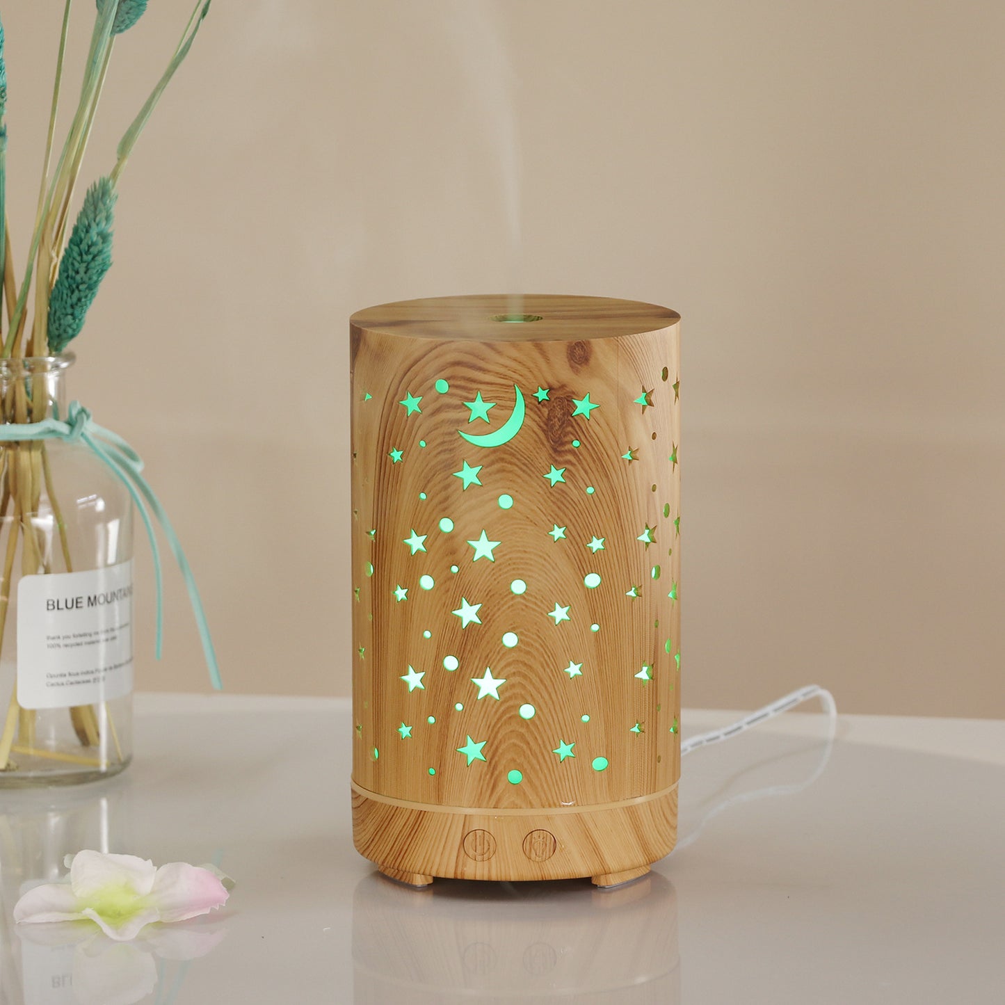 Creative Starry Sky Humidifier - Mini Portable Aroma Diffuser for Home and Office