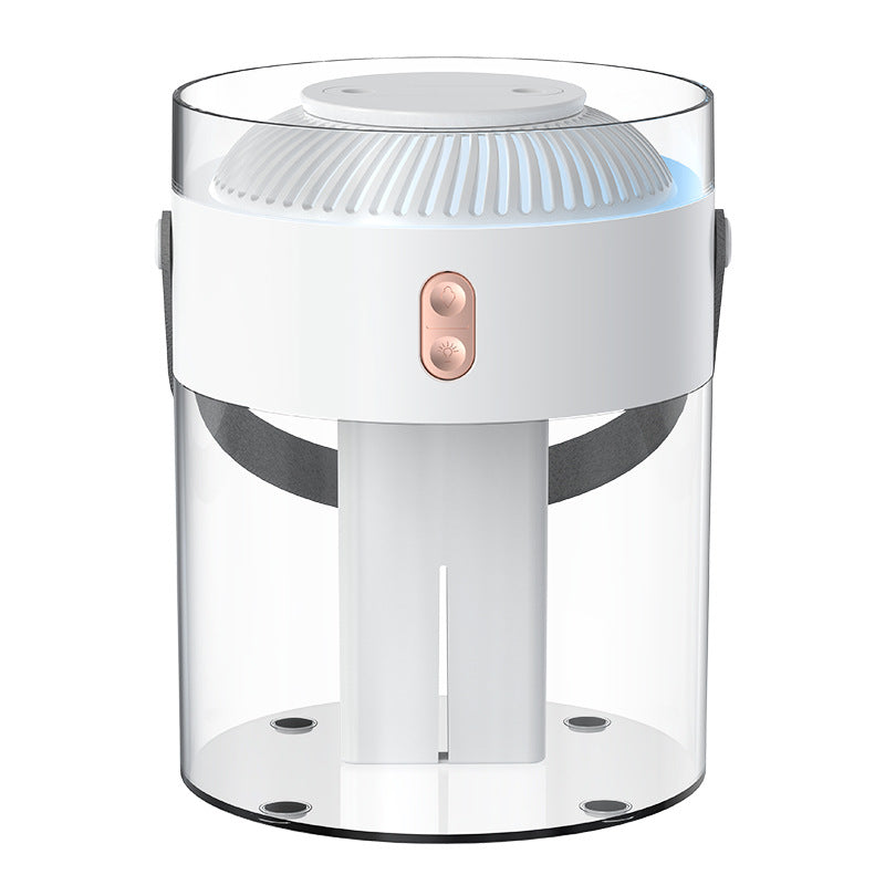 2.6L Large Capacity Humidifier - Dual-Jet Ultrasonic Air Hydration with Colorful Atmosphere Lamp