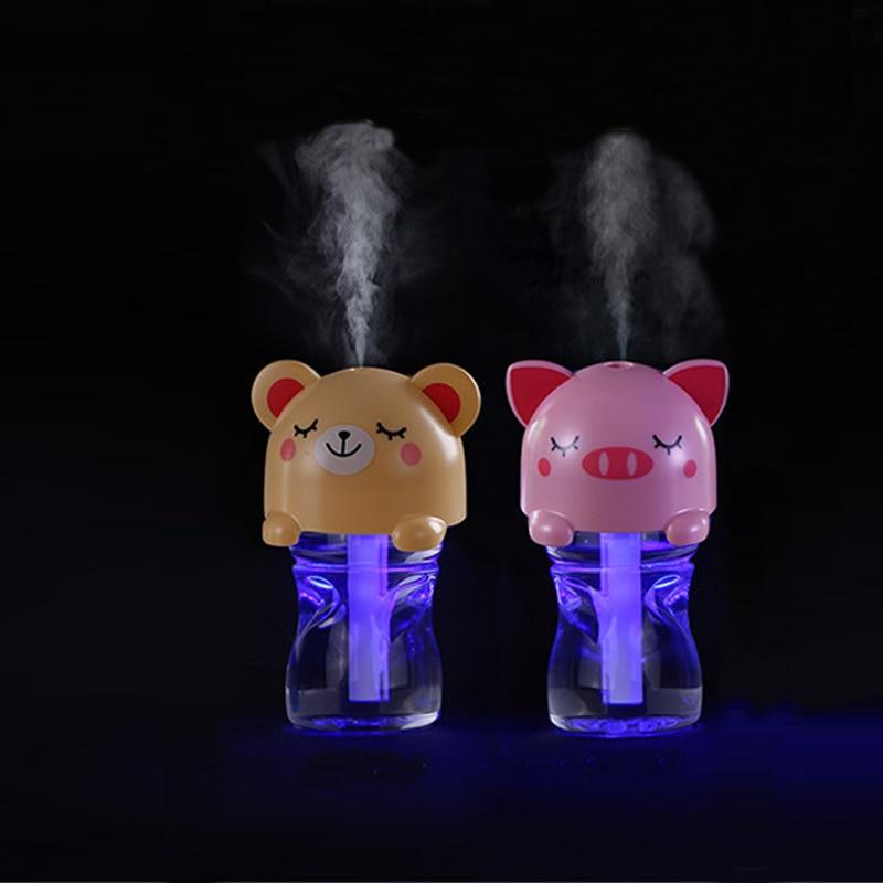 Air Humidifier Mini LED Lamp USB Aroma Diffuser