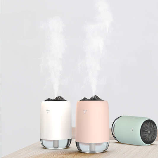 Simple Creative Explosion Magic Flame Humidifier - USB Aromatherapy & Air Atomizer