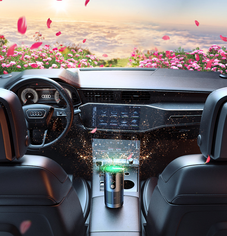 Intelligent Car Air Purifier for Formaldehyde and Smoke Removal