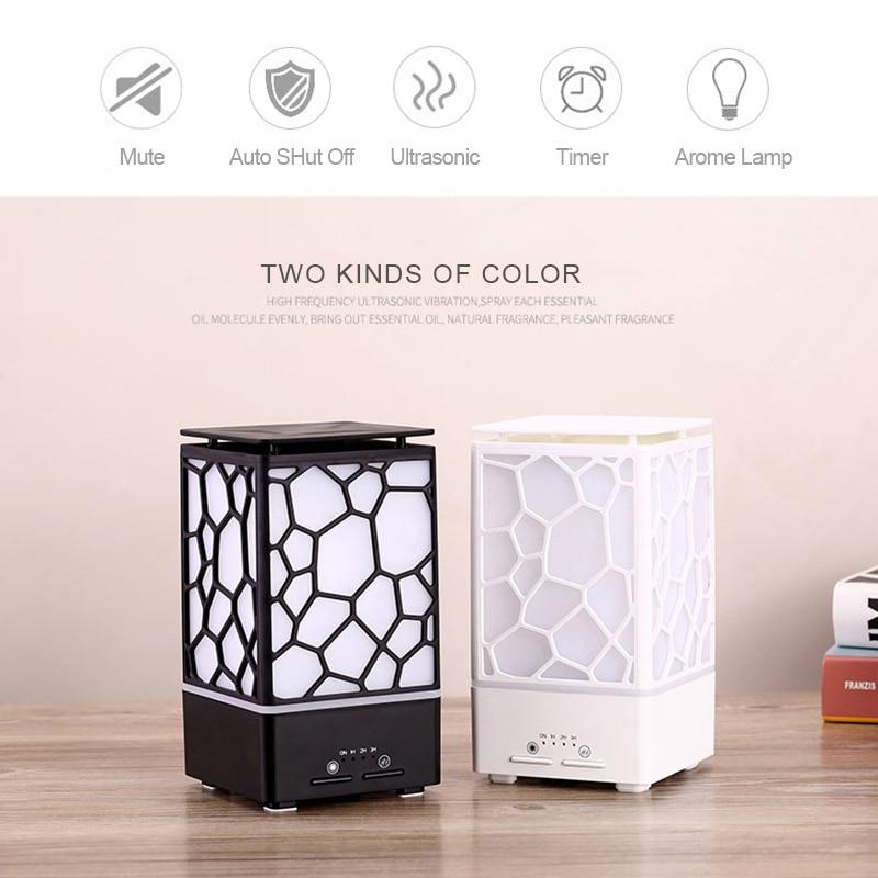 Air Humidifier LED Light Aroma Essential Oil Diffuser Ultrasonic Aromatherapy