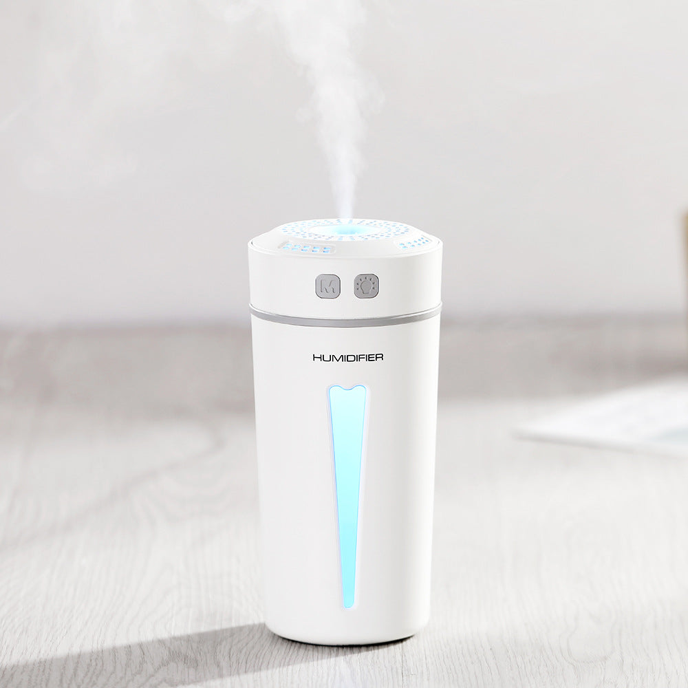 Happy Cup Mini USB Ultrasonic Aromatherapy Humidifier for Home and Car