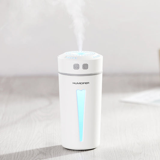 Happy Cup Mini USB Ultrasonic Aromatherapy Humidifier for Home and Car