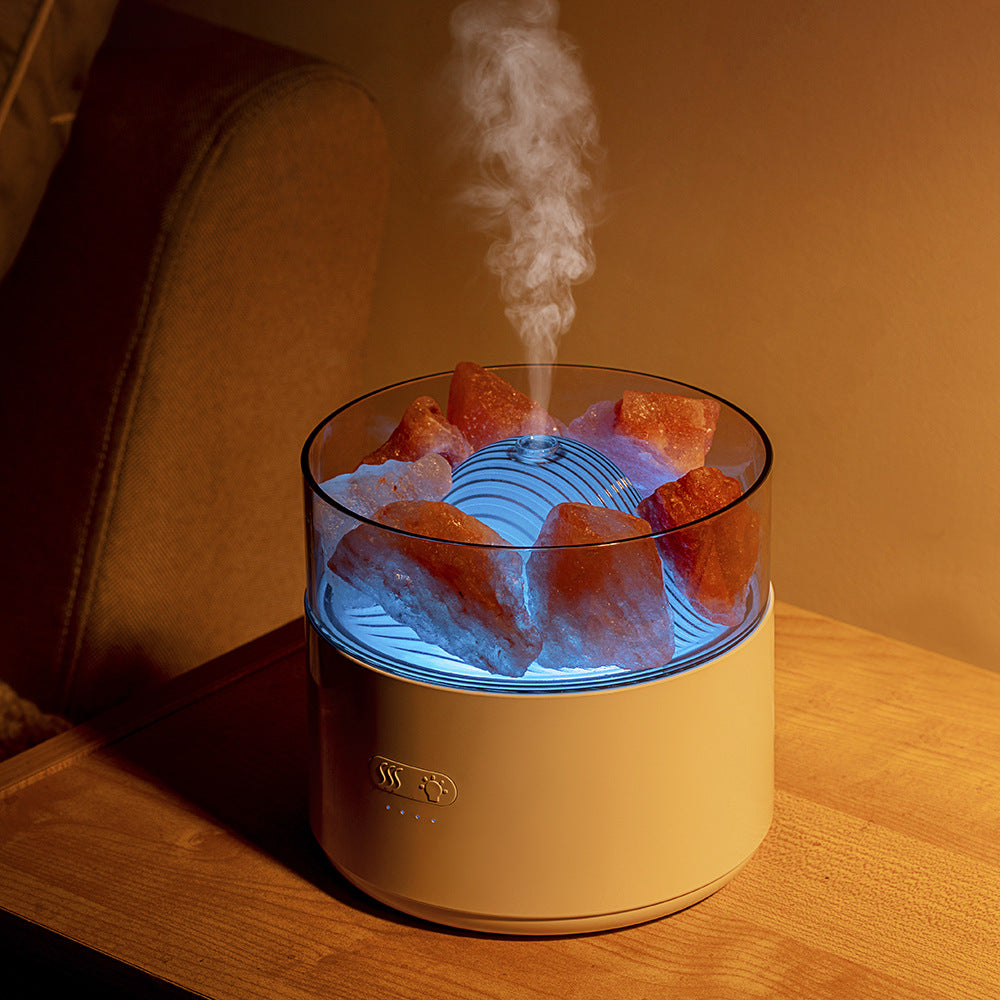 New Style Non Printed Salt Lamp Humidifier - Mute Aromatherapy Diffuser