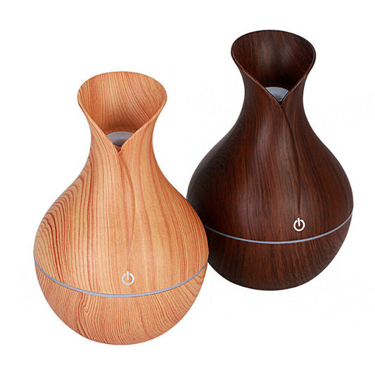 Wood Grain Aromatherapy Machine - Air Purification & Humidification