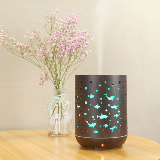 Humidifier Creative Mini Hollow Shark Essential Oil Diffuser