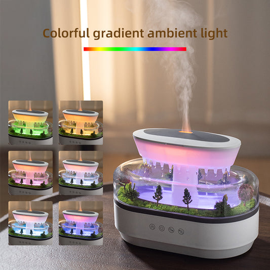 Smart Cool Mist Raindrop Air Humidifier - Aromatherapy Diffuser
