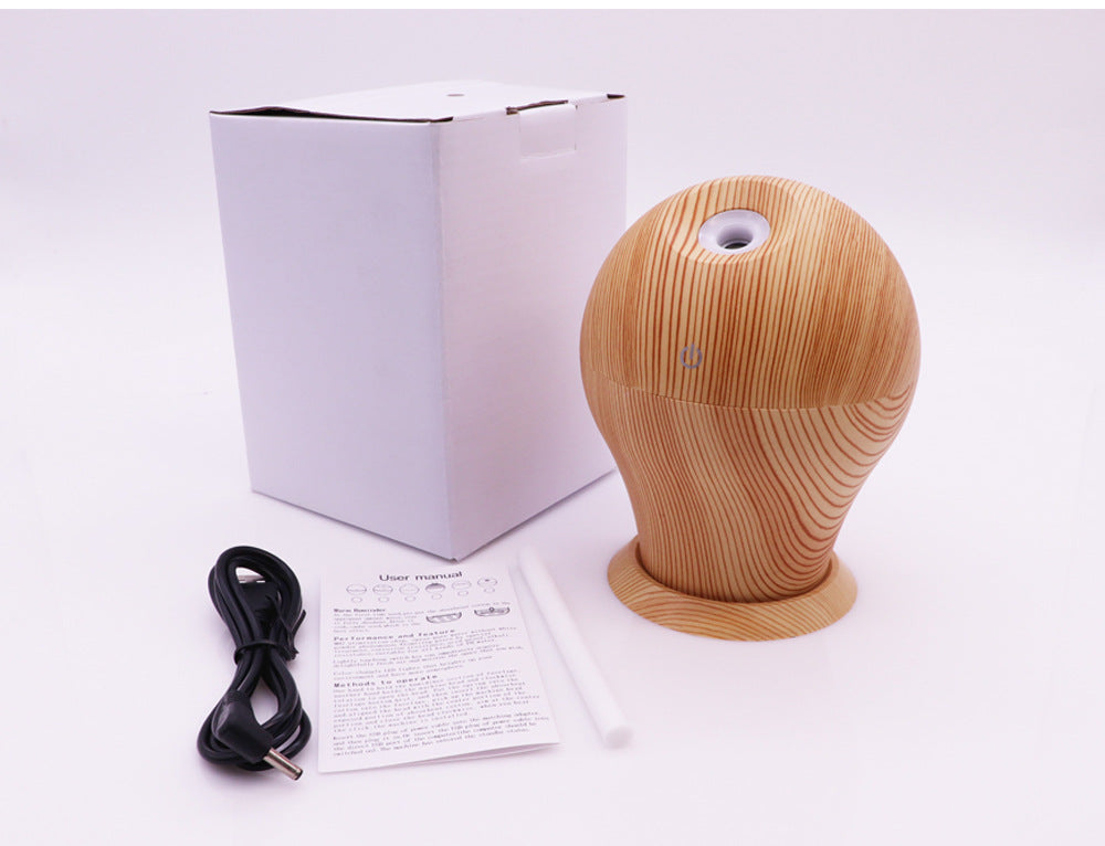 USB Mini Humidifier - Car and Home Air Purifier with Aromatherapy Night Light