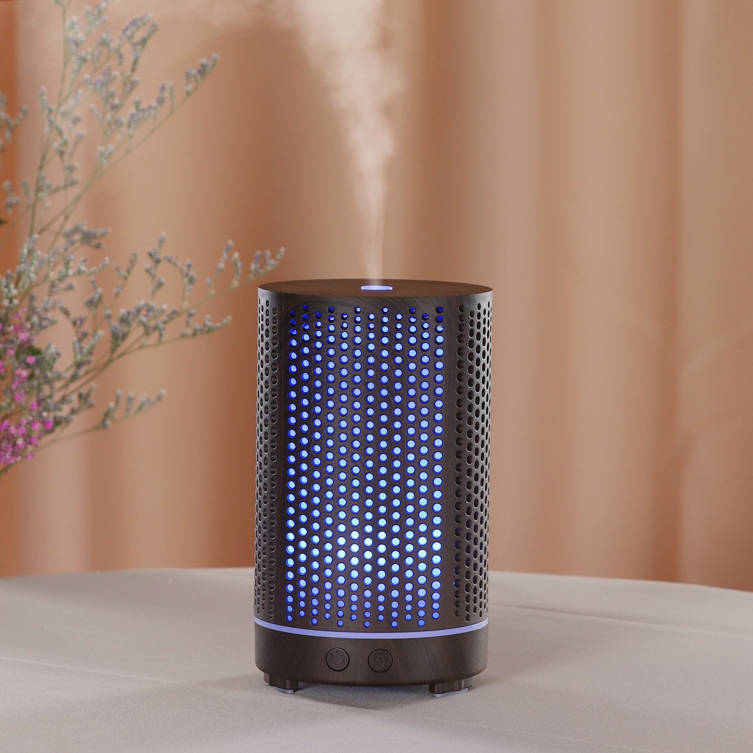 200ML Essential Oil Diffuser - Wood Grain Aroma Diffuser for Fresh Air