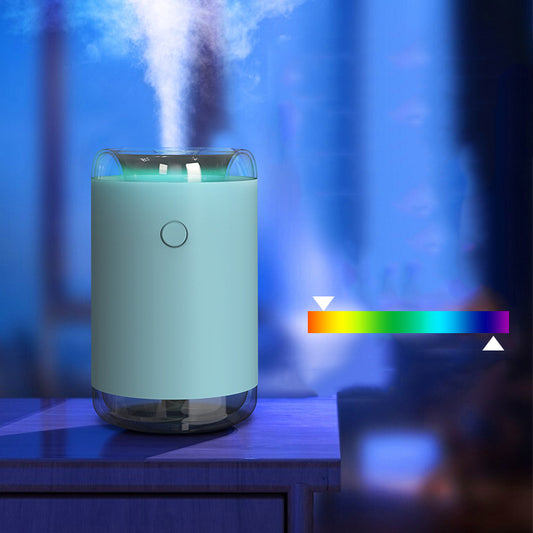 Creative Cylindrical Portable Silent USB Car Humidifier & Air Purifier