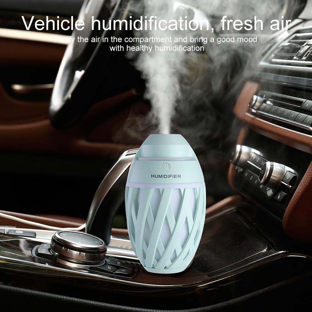USB Air Humidifier LED Electric Aroma Diffuser for Fresh Clean Air