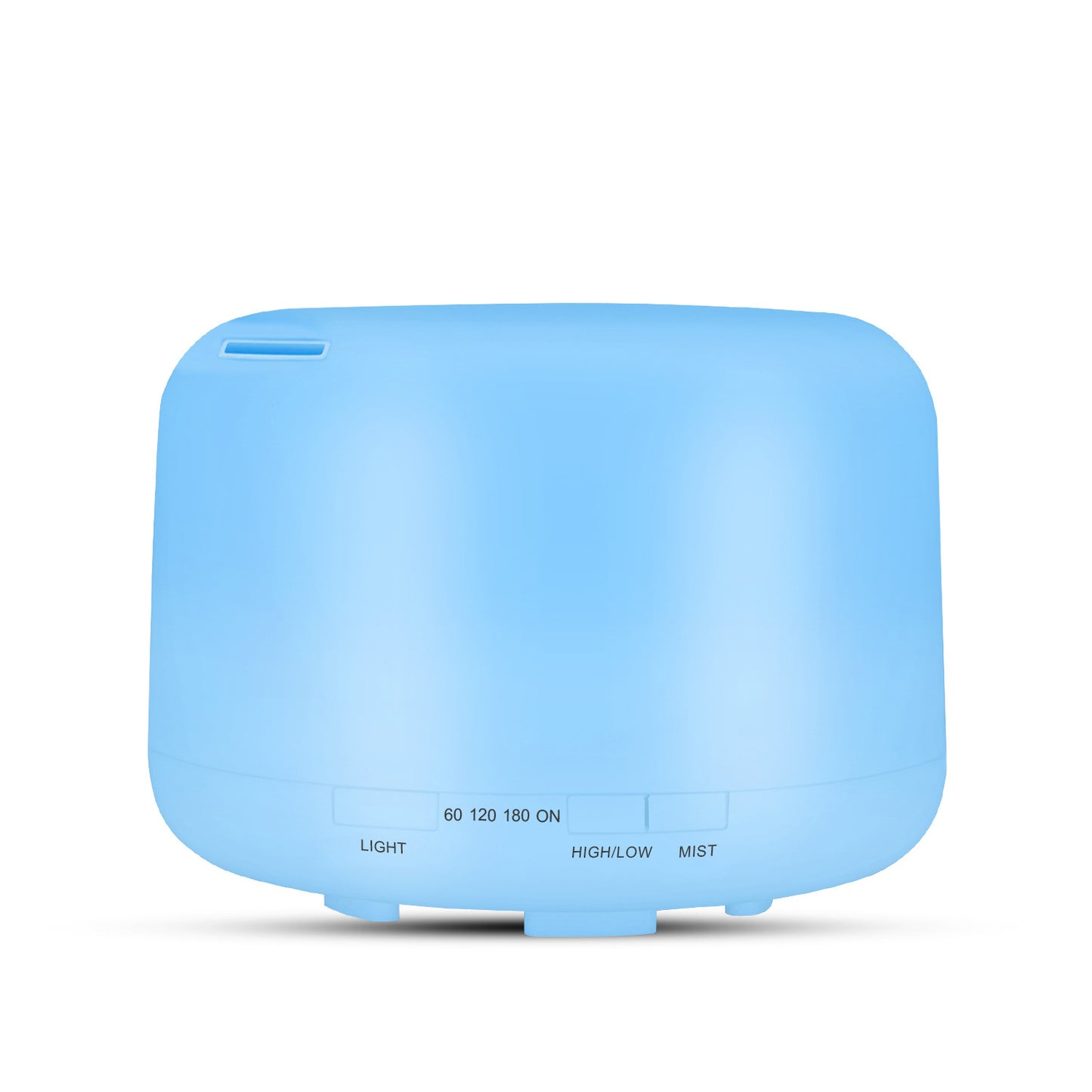 Unprinted Ultrasonic Humidifier 500ML – Air Purifier & Aromatherapy Device