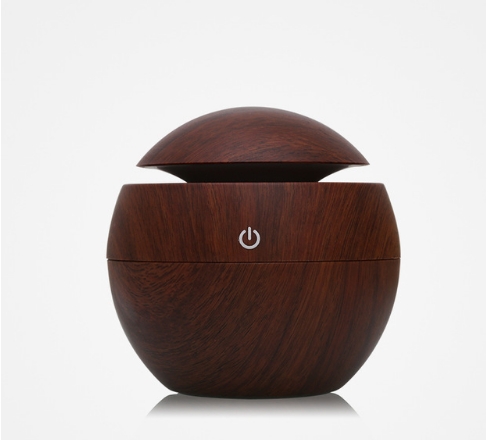 USB Aroma Essential Oil Diffuser Ultrasonic Cool Mist Humidifier Air Purifier with 7 Color LED Night Light