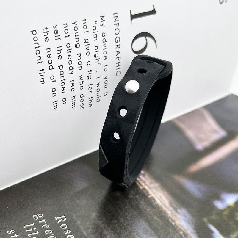 Anti-Static Sports Bracelet - Negative Ion Silicone Wrist Band