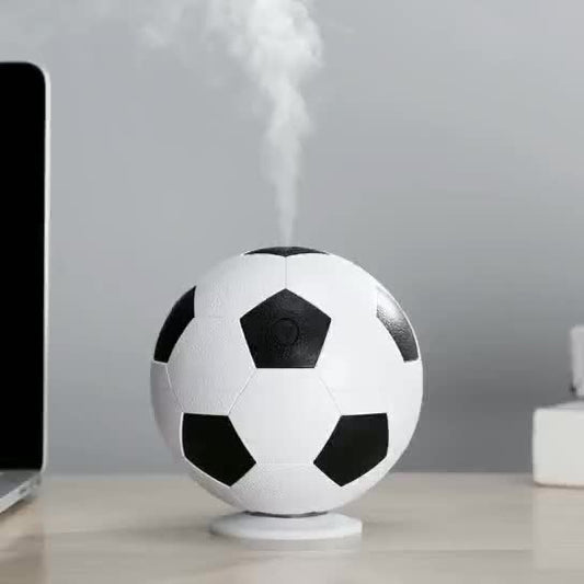 Football Humidifier - Mini USB Ultrasonic Aromatherapy Air Atomizing Humidifier for Home and Car