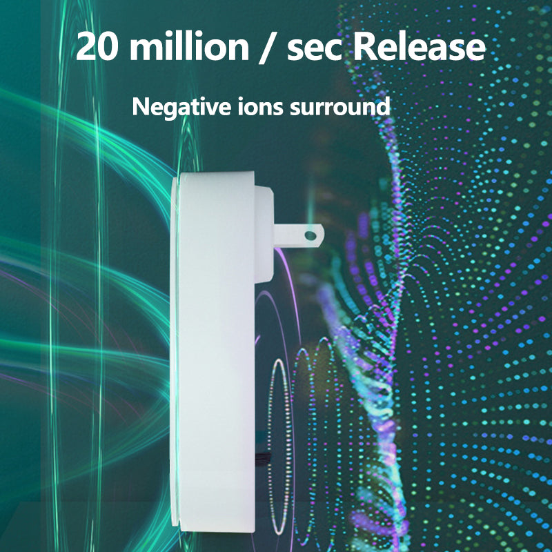 Multifunctional Negative Ion Air Purifier Socket – Toilet Odor Deodorizer