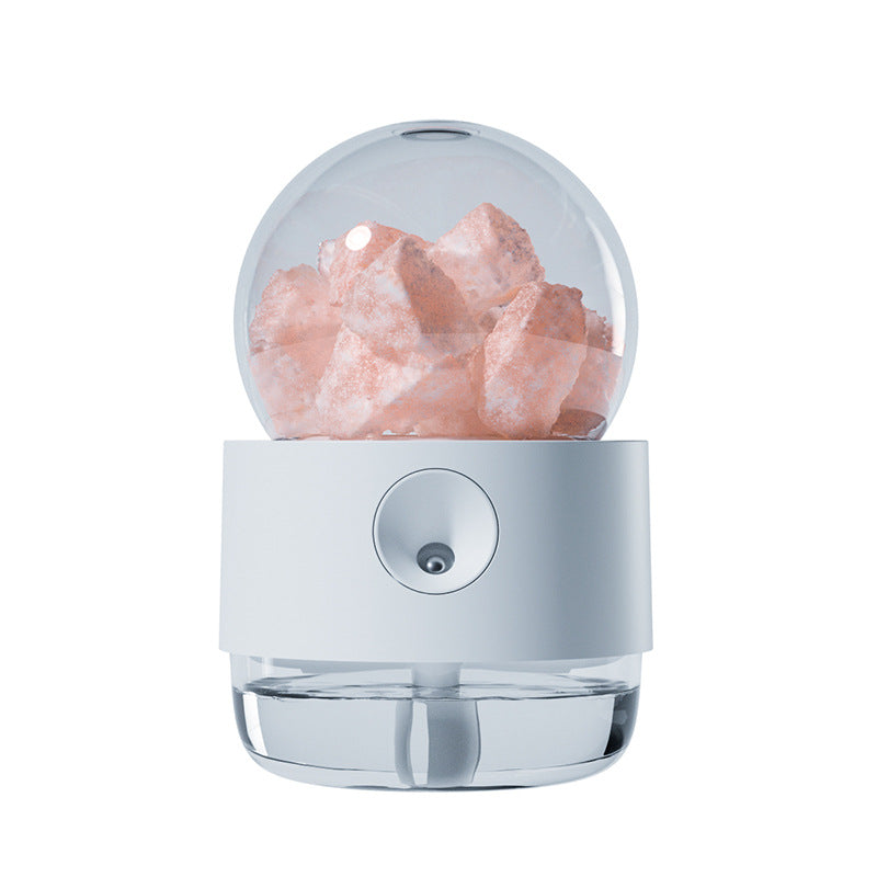 300mL Wind Crystal Ball Humidifier - USB Household Hydration with Nano Spray & Night Light