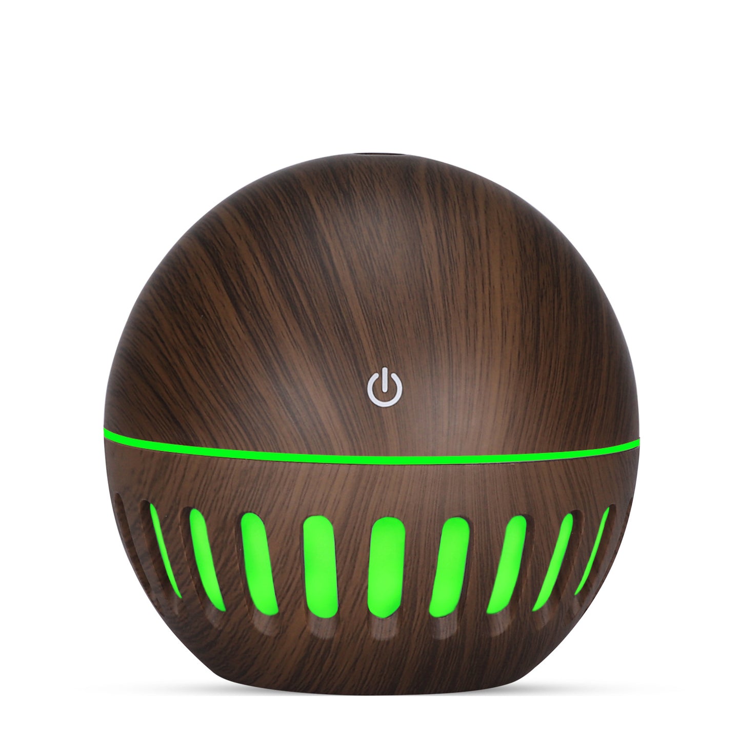 New Wood Grain Hollow Humidifier - USB Home Office Desk Small Air Purifier