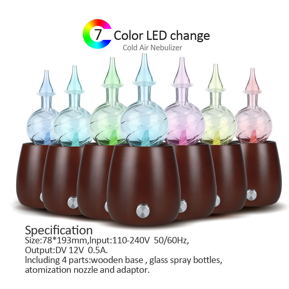 Essential Oil Aroma Diffuser: Air Purification & Humidifier