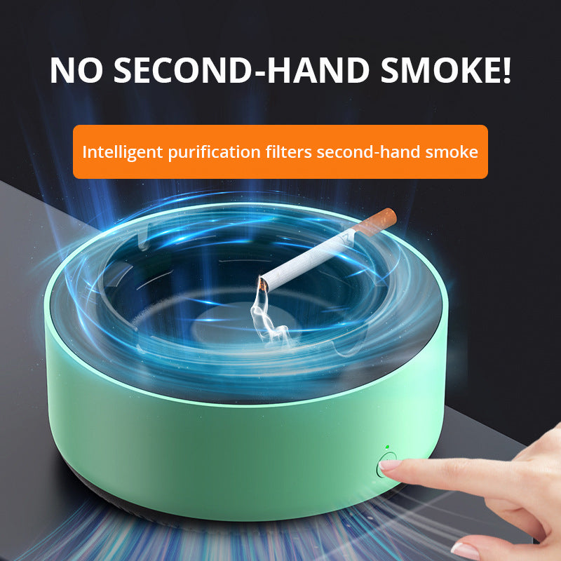 Multi-Function Intelligent Air Purifier & Ashtray – Clean Air Anywhere