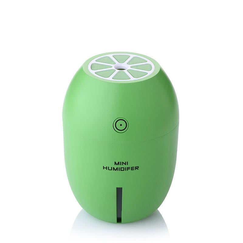 180ml USB Air Humidifier & Purifier with LED Lamp - Aromatherapy Diffuser for Home and Car