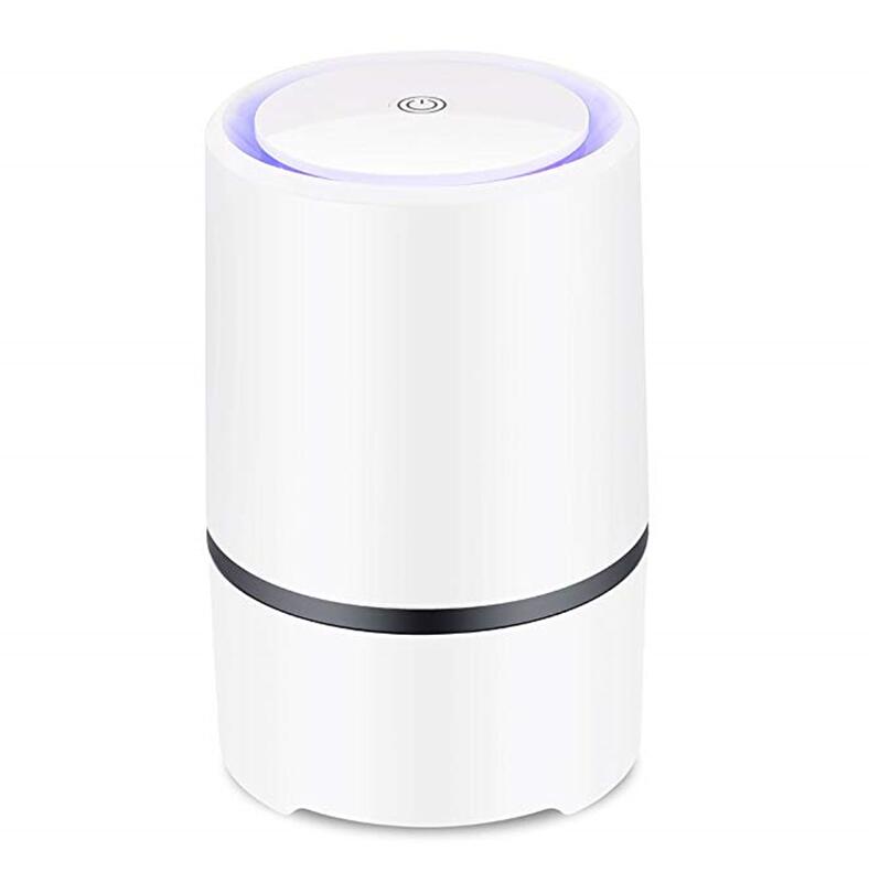 Air Purifier with HEPA Filters | Low Noise USB Desktop Air Cleaner GL2103