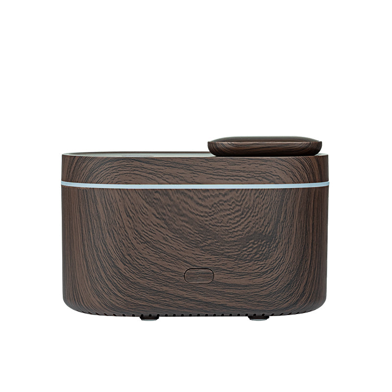 Creative Wood Grain L16 Aroma Diffuser - Ultrasonic Humidifier for Home and Office