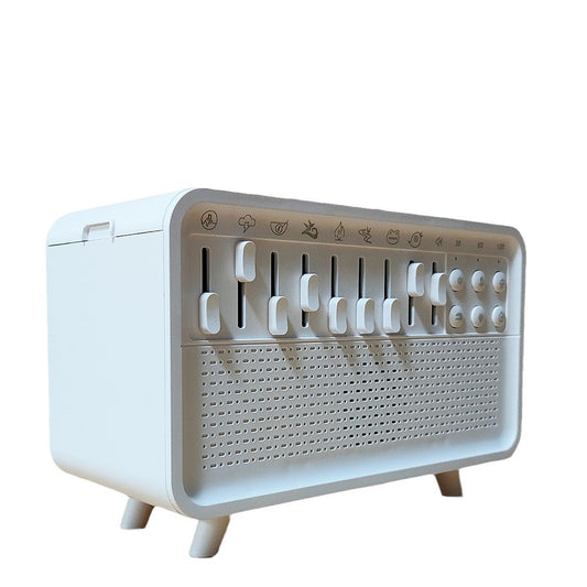 White Noise Sleep Aid Device with Bluetooth Speaker & Aromatherapy Humidifier