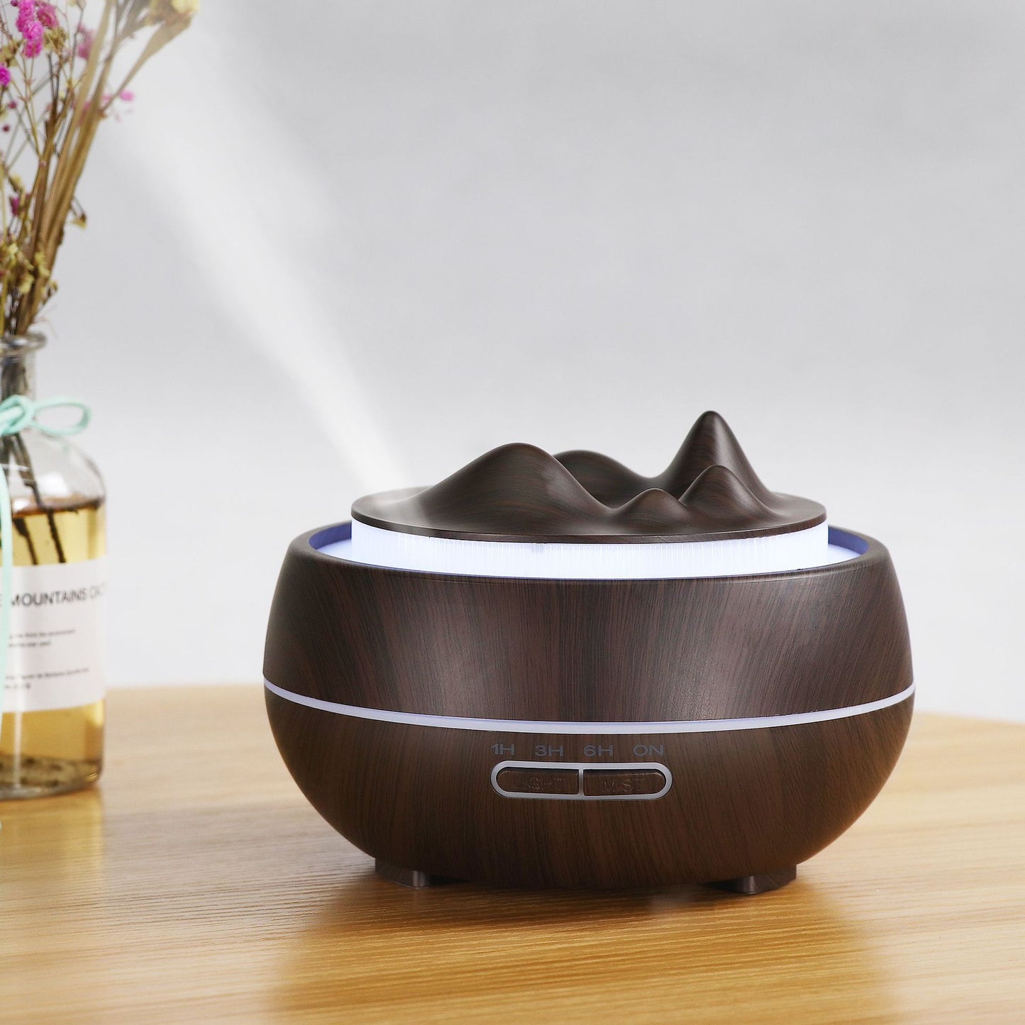 Wuyishan Wood Grain Essential Oil Aromatherapy Humidifier