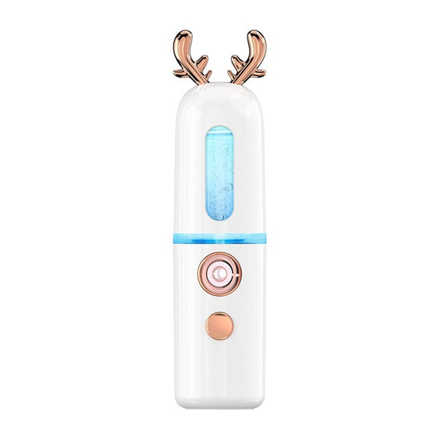 Nano Hydrating Instrument Spraying Machine - Cute Fawn Bunny Facial Steamer
