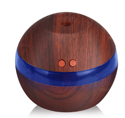 USB Ultrasonic Humidifier 290ml Aroma Diffuser - Essential Oil Aromatherapy with LED Light