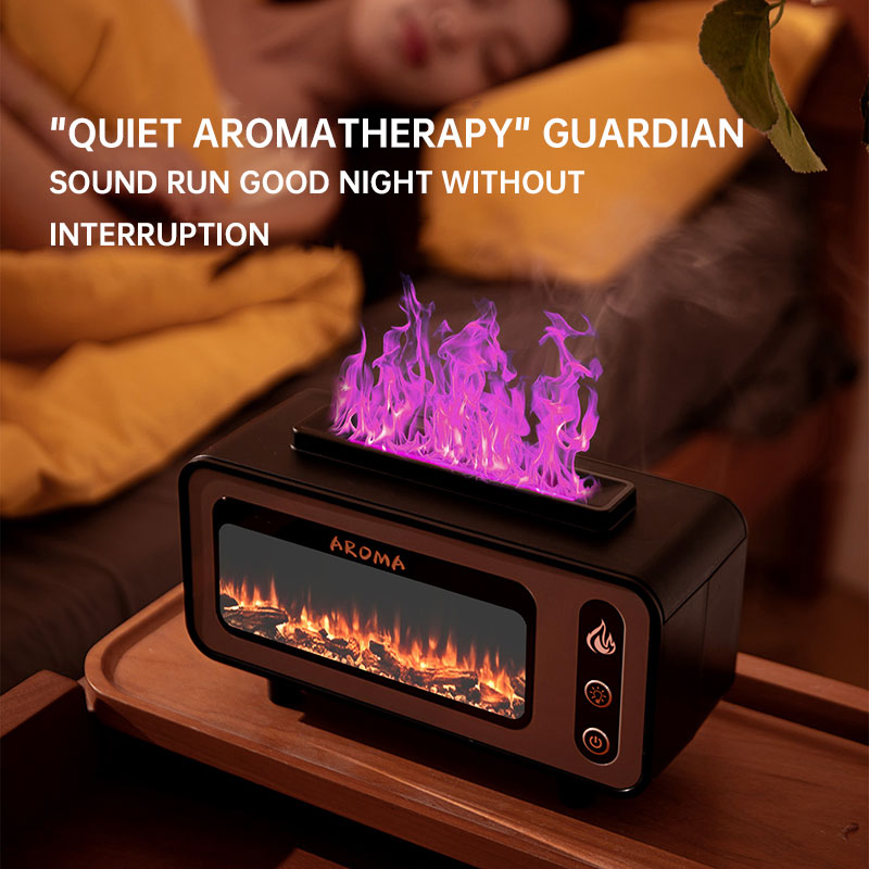 Creative USB Fog Flame Aromatherapy Humidifier for Home and Bedroom