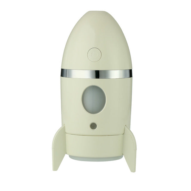 Rocket Air Humidifier Ultrasonic Timer Water Fogger Aroma Lamp