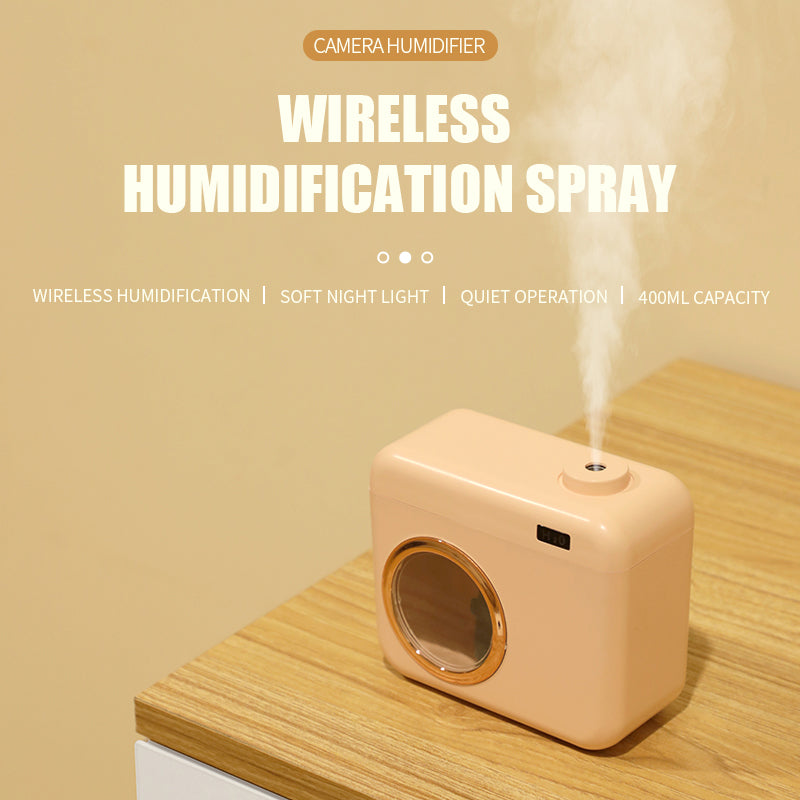 Camera Humidifier Creative Doll Wireless Portable Ultrasonic Home Air Humidifier