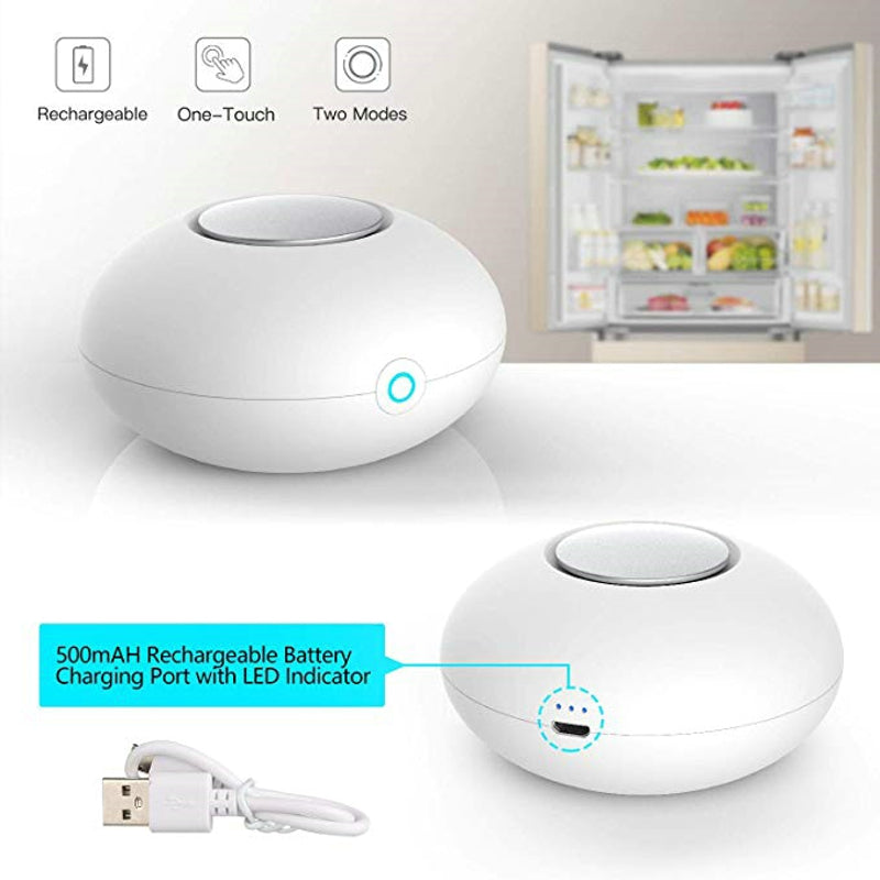 Portable Mini Ozone Generator Deodorizer – USB Rechargeable Air Purifier