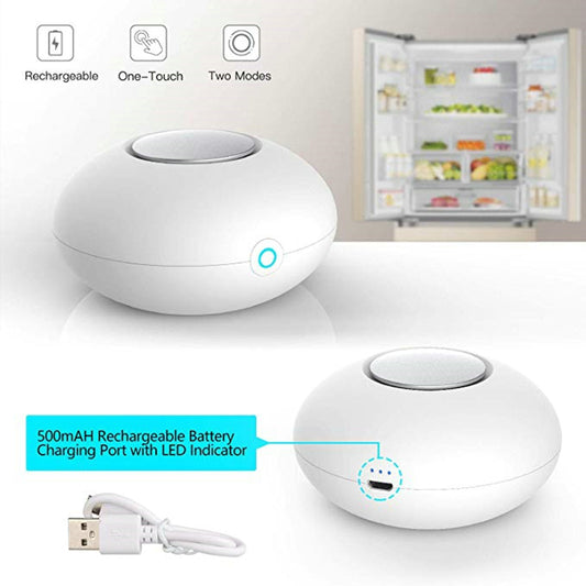 Portable Mini Ozone Generator Deodorizer – USB Rechargeable Air Purifier